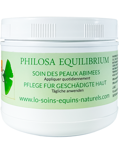 Philosa Equilibrium 250 mL - Crème naturelle pour les problèmes de peau équins