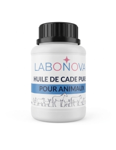 Huile de cade pur cheval poule âne