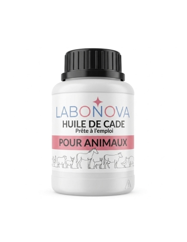Huile de cade prête à l'emploi - cheval poule , sanglier,