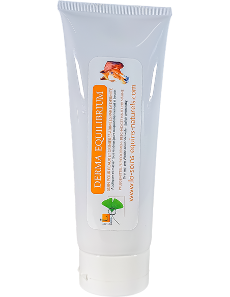 Derma Equilibrium 240mL vorne - Natürliche Creme gegen Pferdeekzeme Derma Equilibrium 240mL vorne - Natürliche Creme gegen Pferdeekzeme