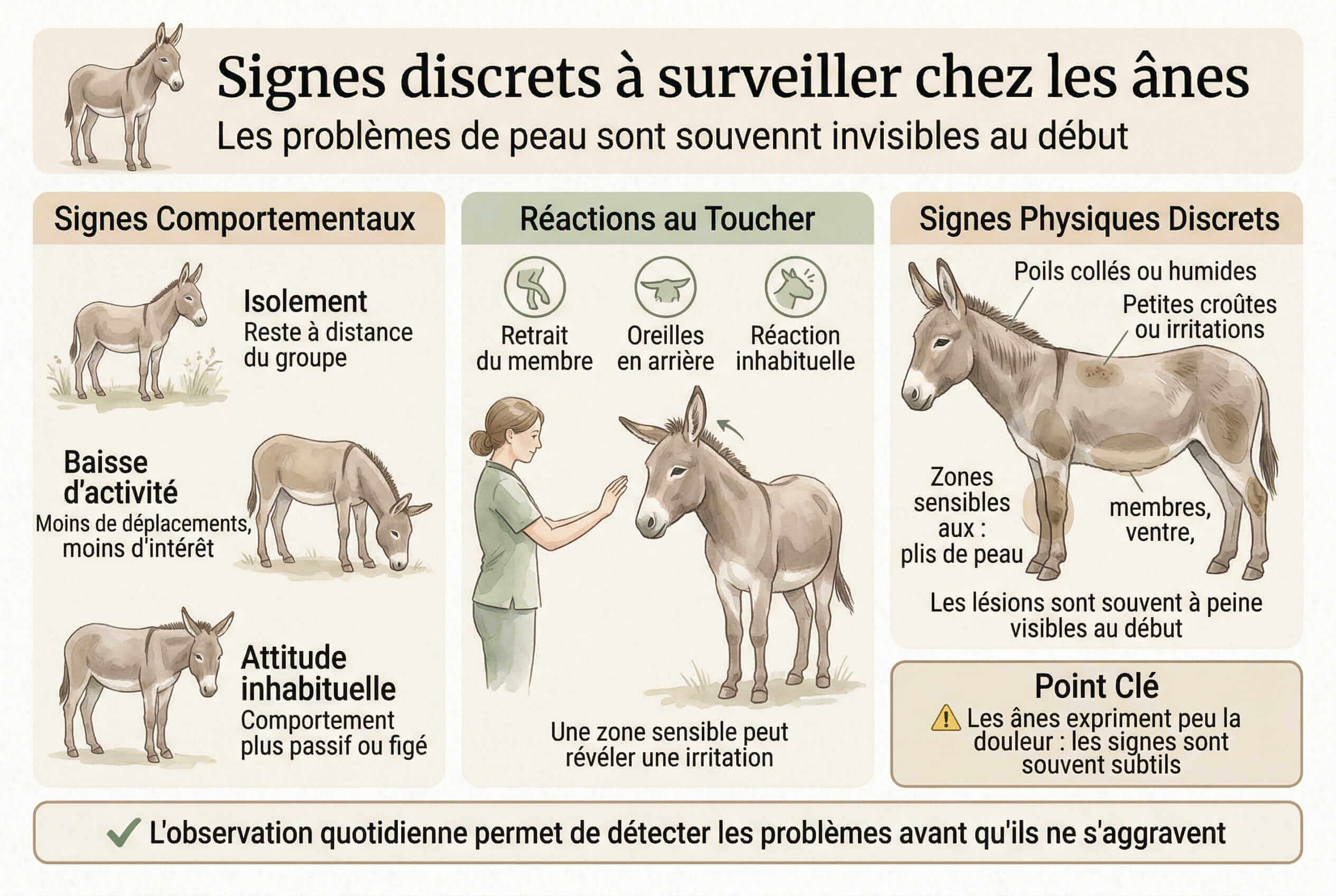 signes &agrave; surveiller &acirc;ne